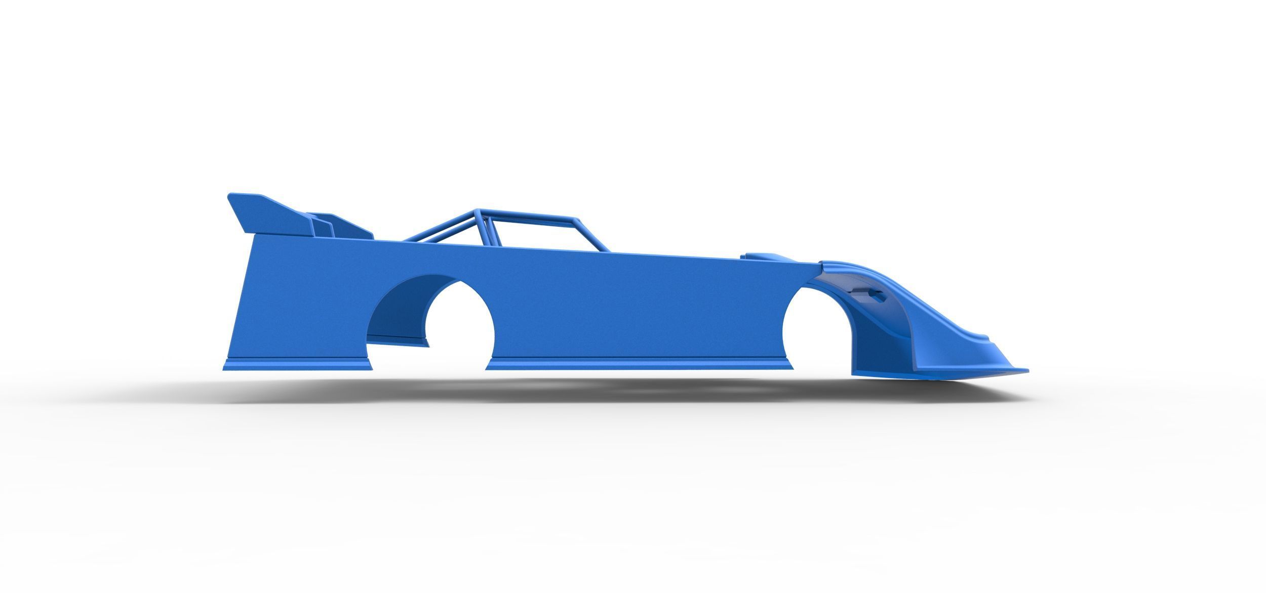 Shell of Super Dirt Late model Version 2 Scale 1 to 25 3D print model_14