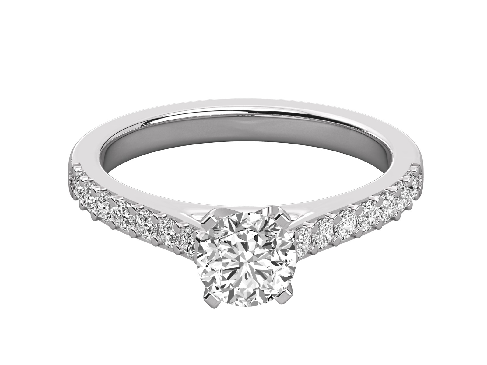 solitaire engagement ring 3D print model_13