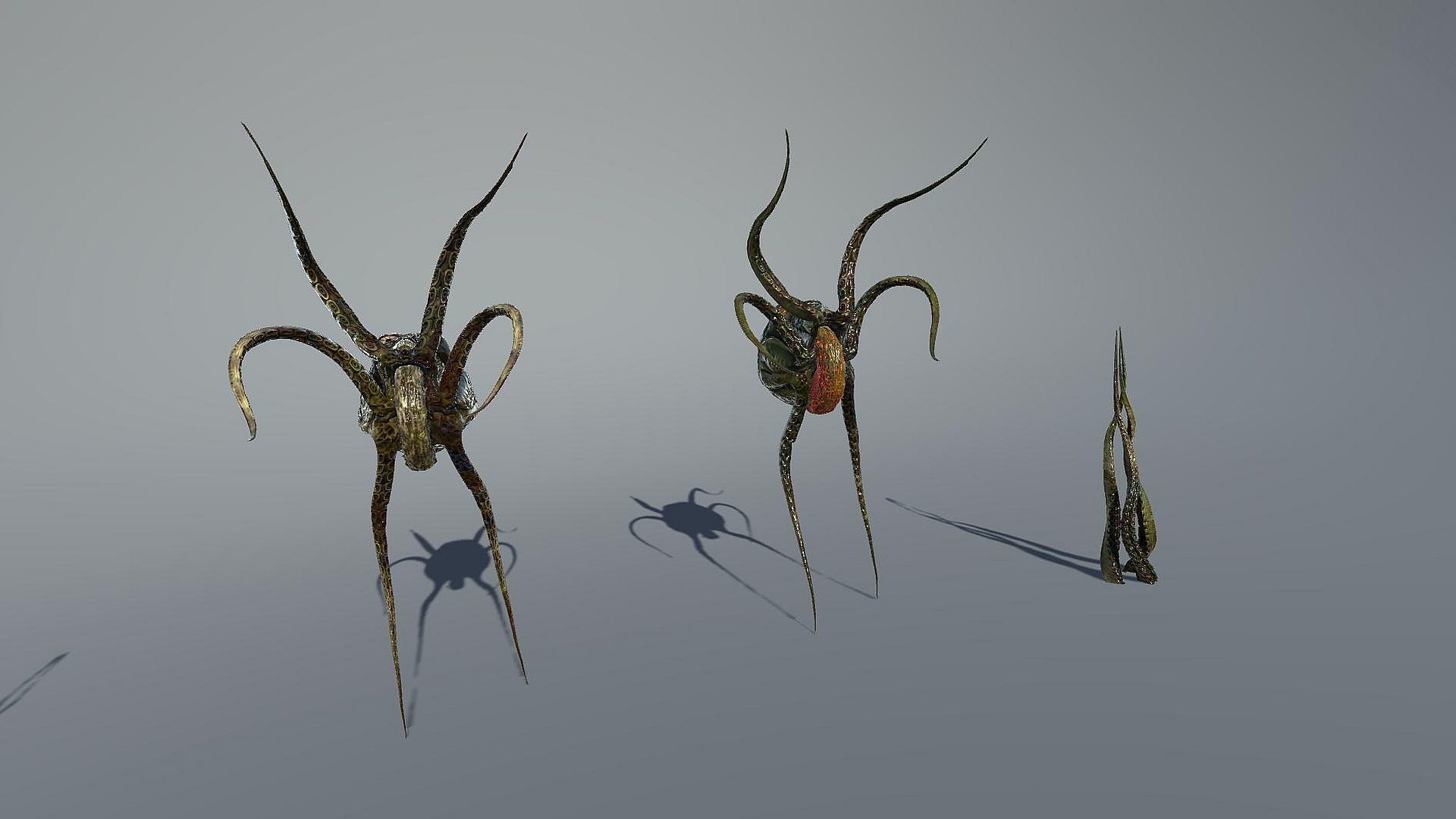 Monster5 Low-poly 3D model_2