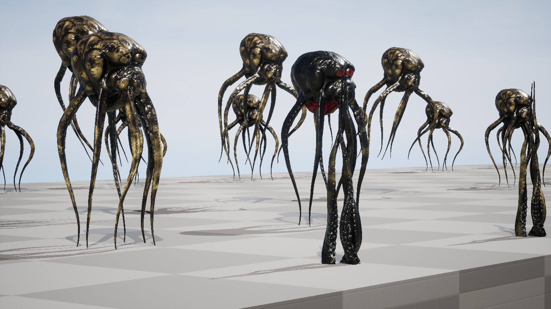 Monster5 Low-poly 3D model_7