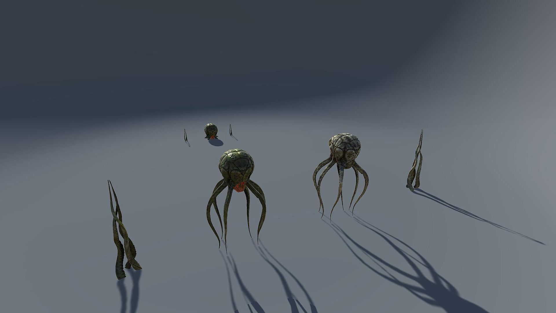 Monster5 Low-poly 3D model_10