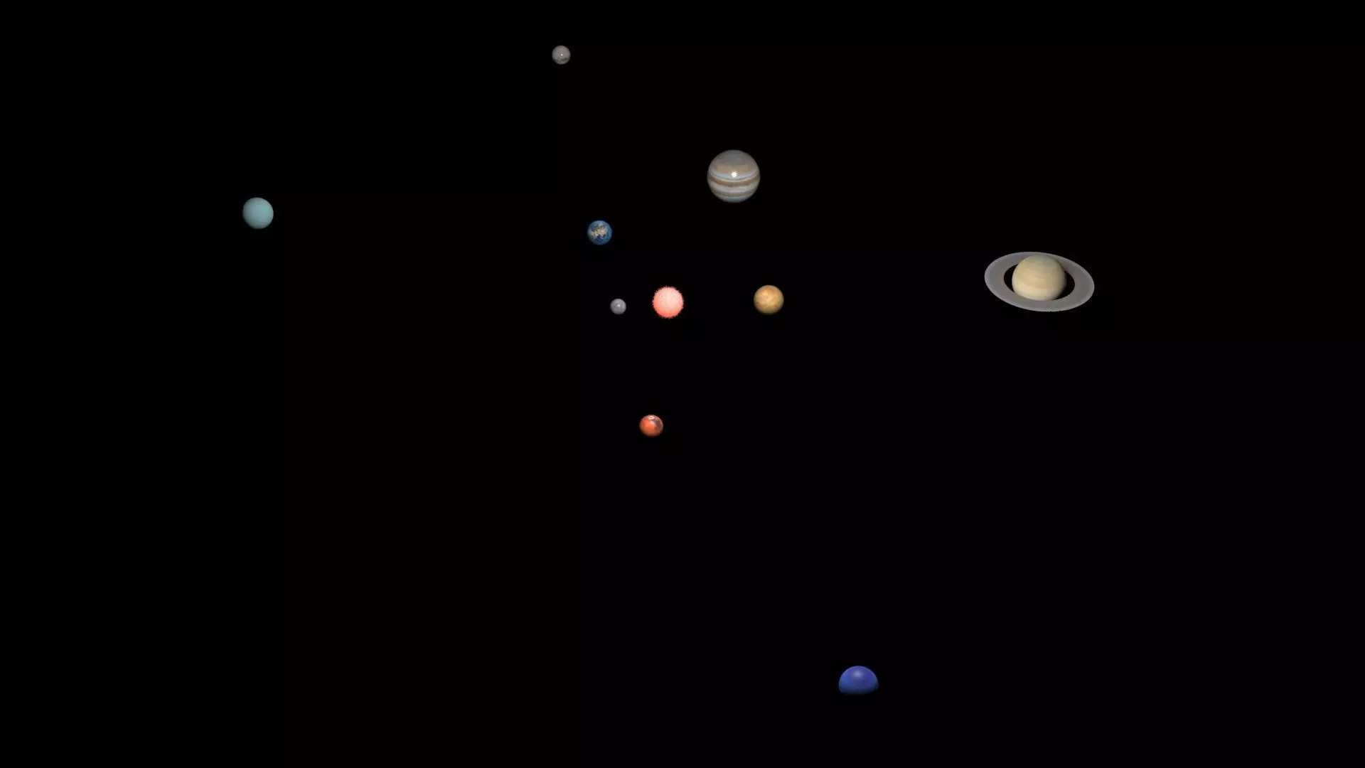 Solar System 3D model_0