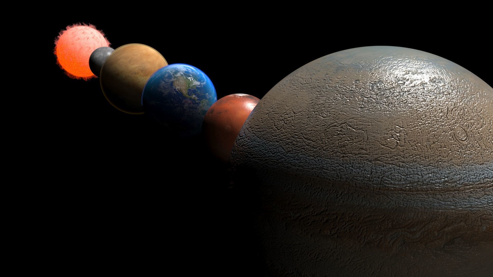 Solar System 3D model_9