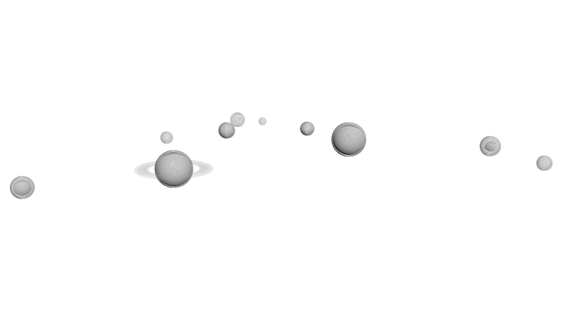 Solar System 3D model_11