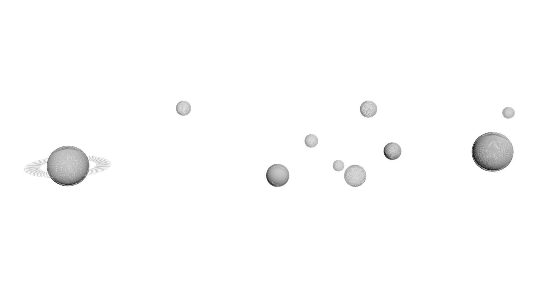 Solar System 3D model_12