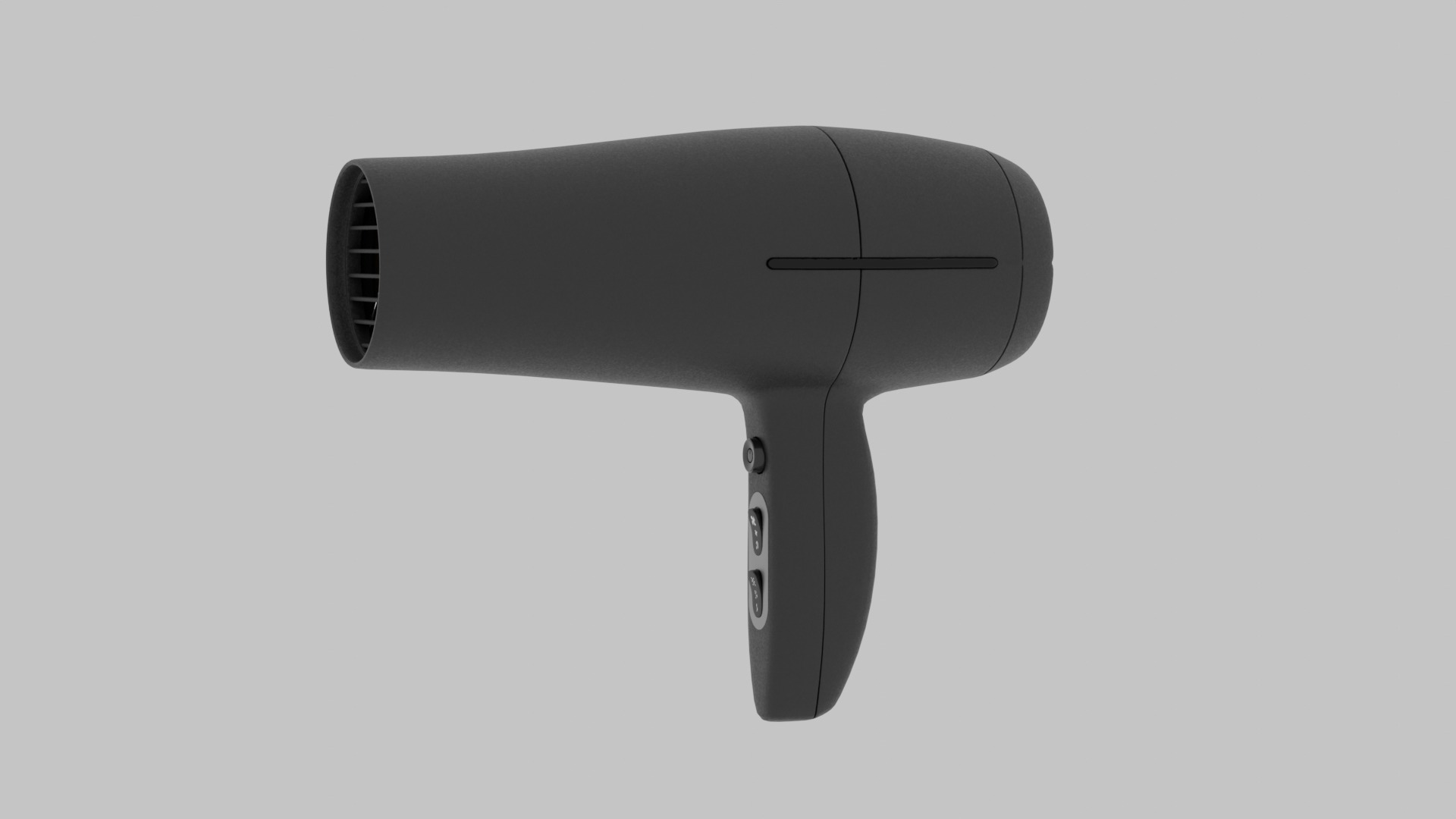 Hair Dryer 3D model_2