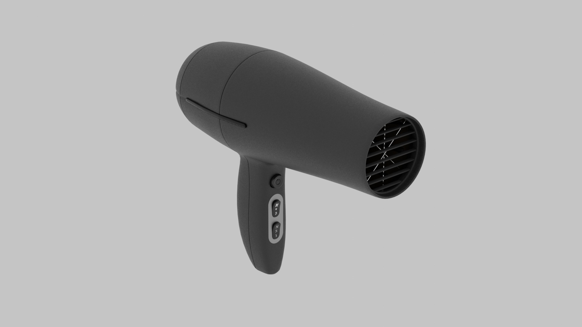 Hair Dryer 3D model_1