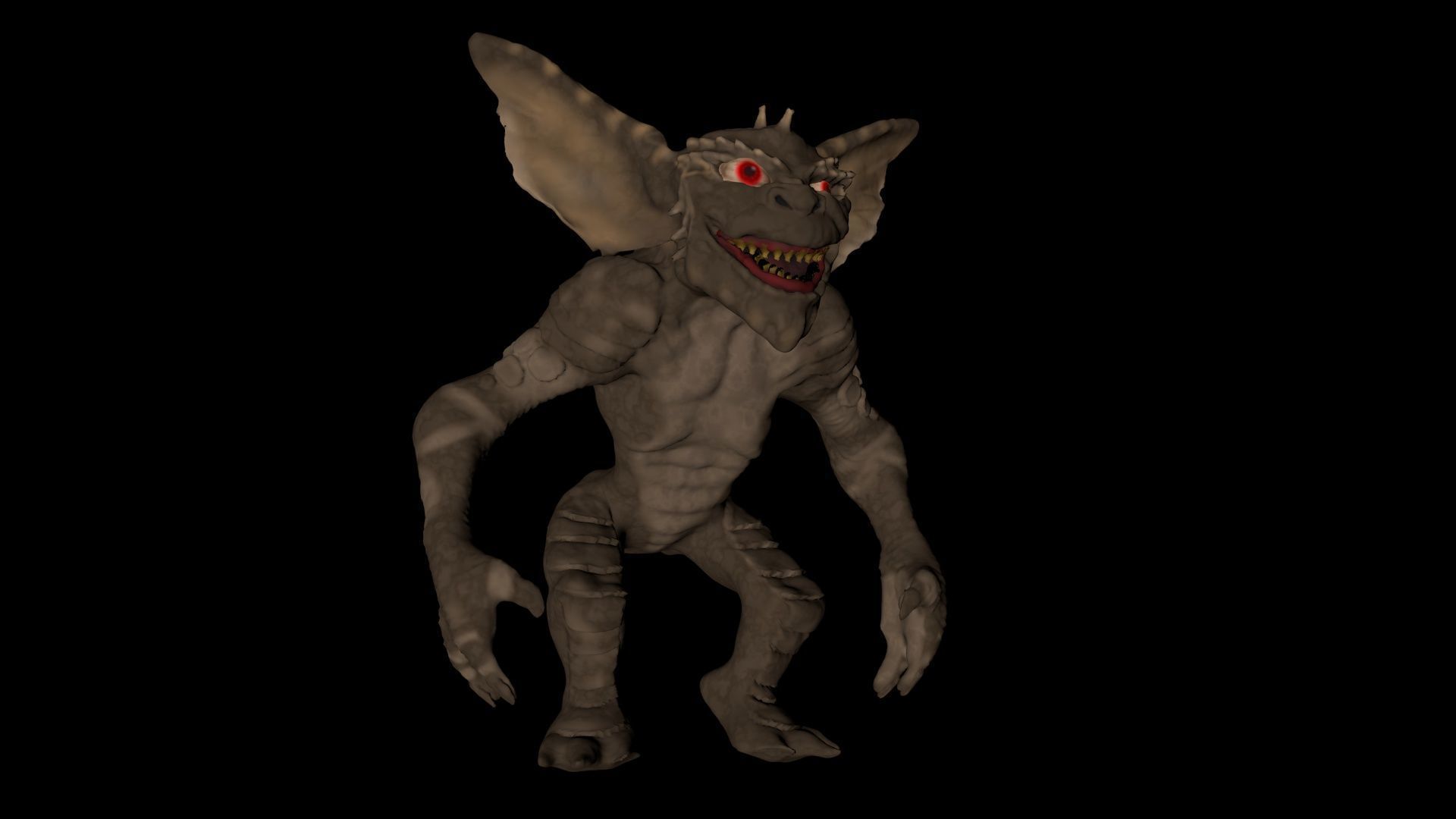 Gremlin FBX 3D AVATAR 3D model_2