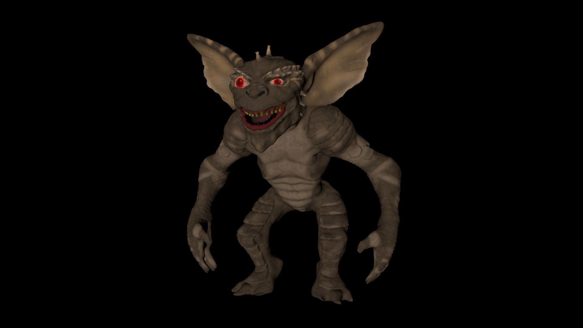 Gremlin FBX 3D AVATAR 3D model_1