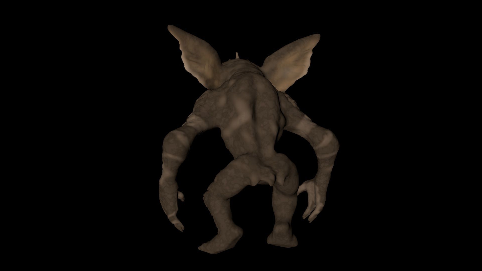 Gremlin FBX 3D AVATAR 3D model_4