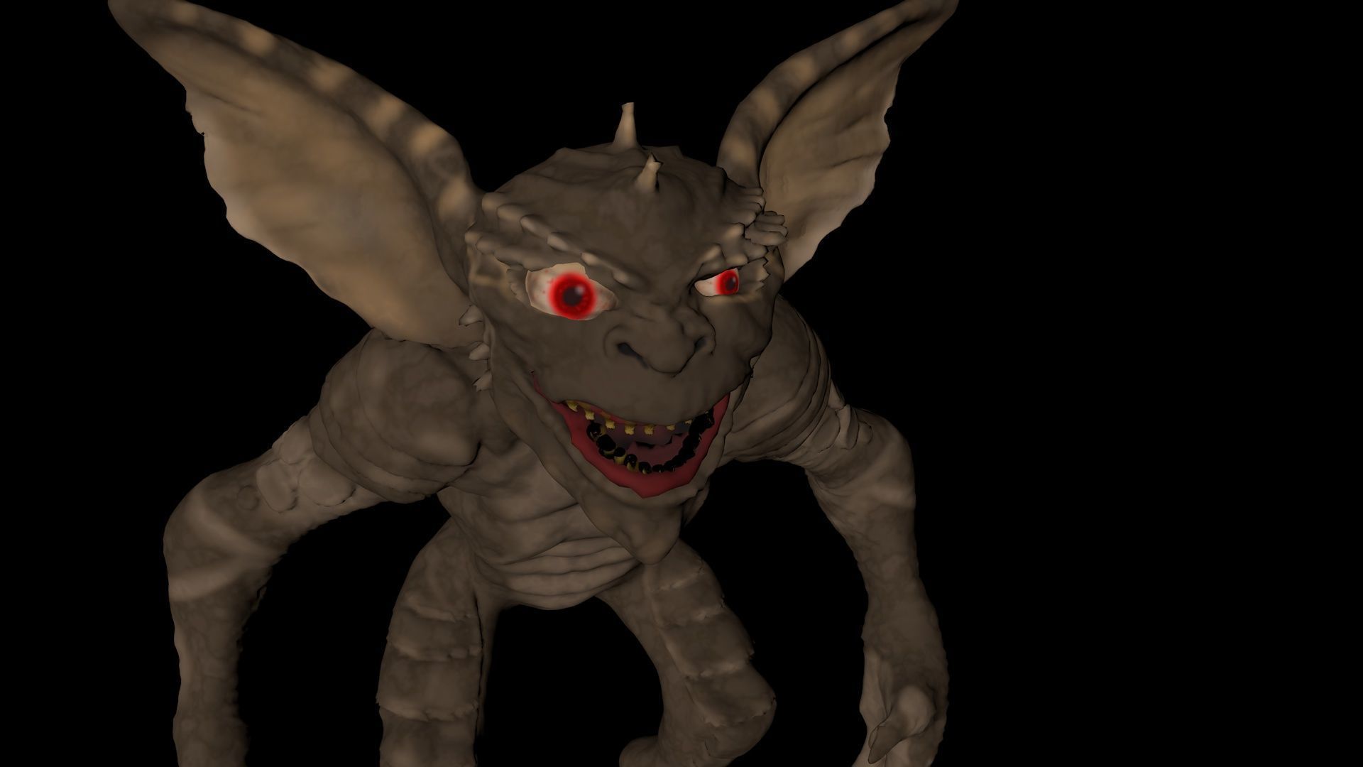 Gremlin FBX 3D AVATAR 3D model_5