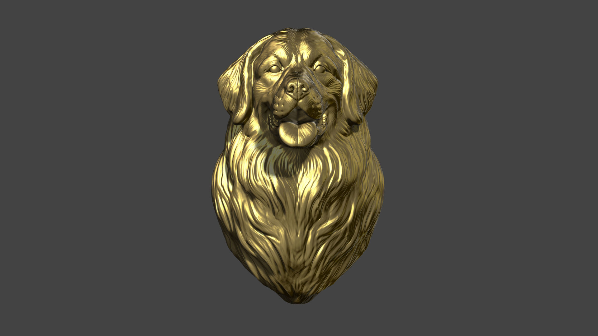 Bernese Mountain Dog 3D print model_4