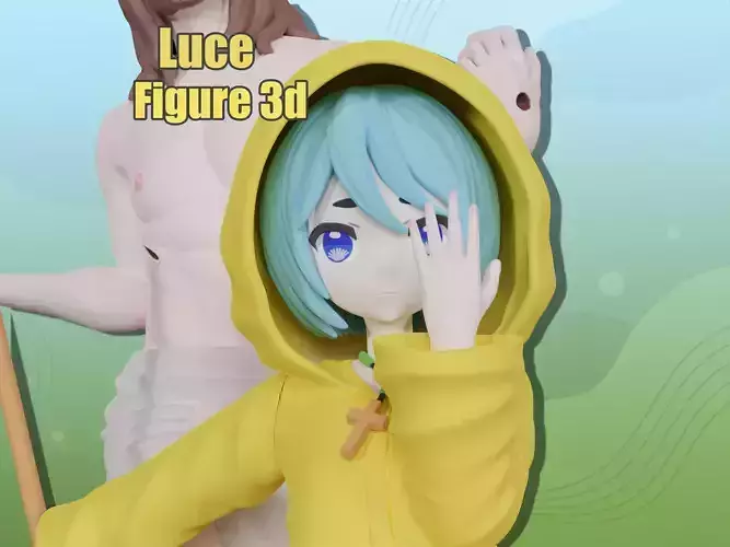 Luce jubilee mascotte figure 3d 3D print model