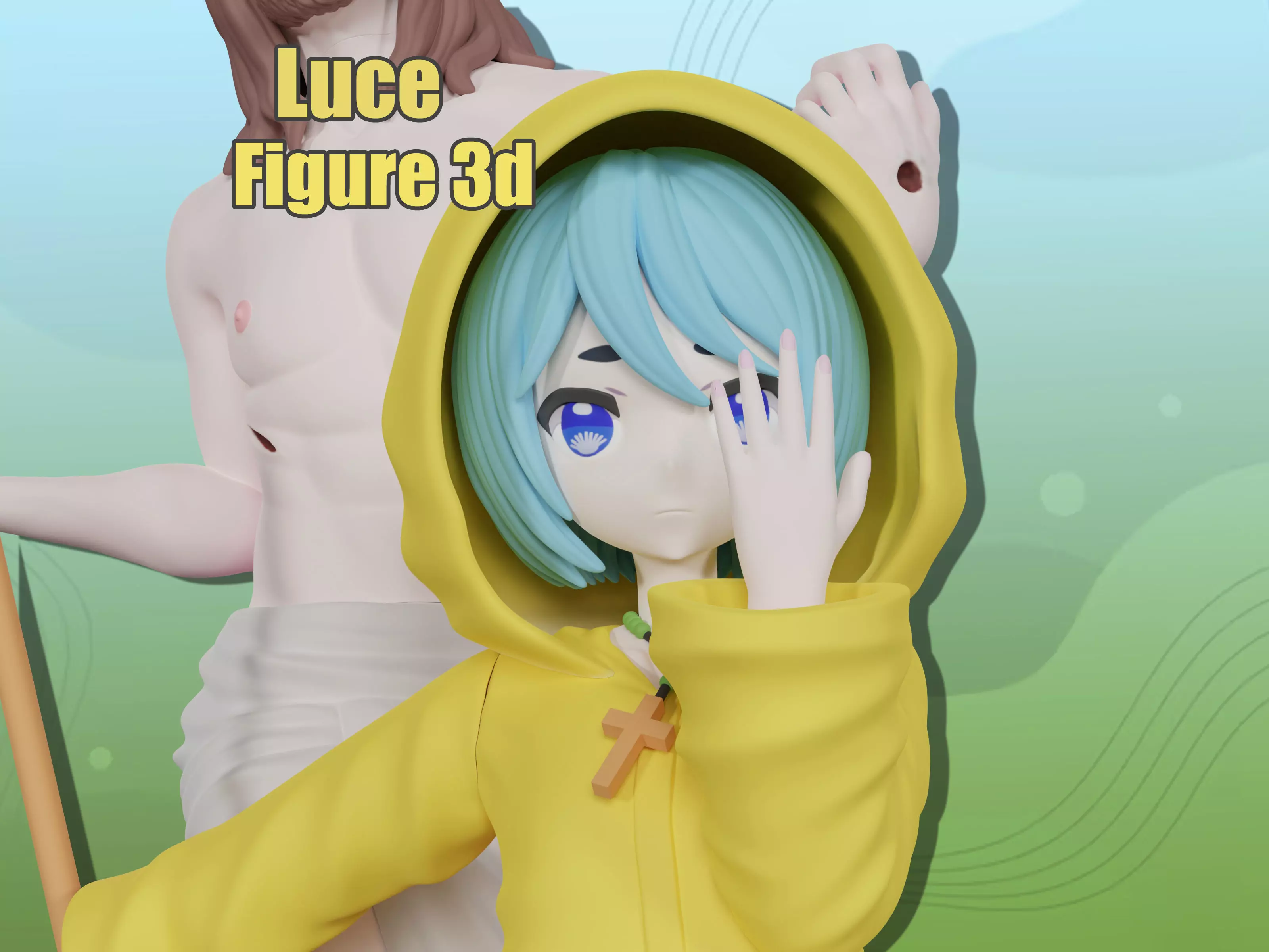 Luce jubilee mascotte figure 3d 3D print model