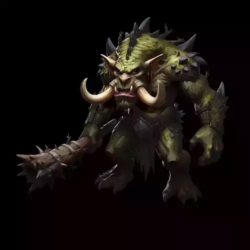 Troll 3D model