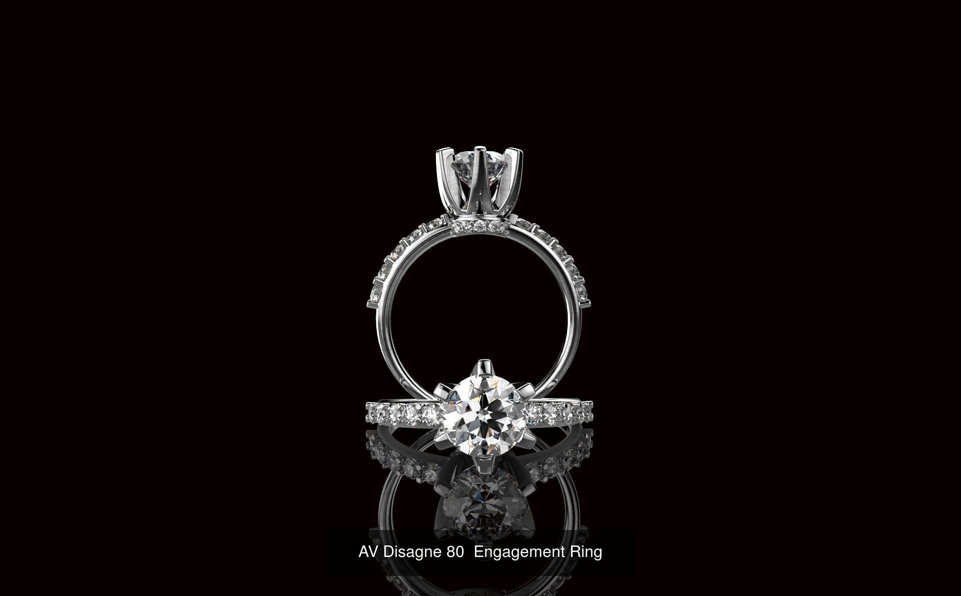 collection of 26 solitaire rings _8