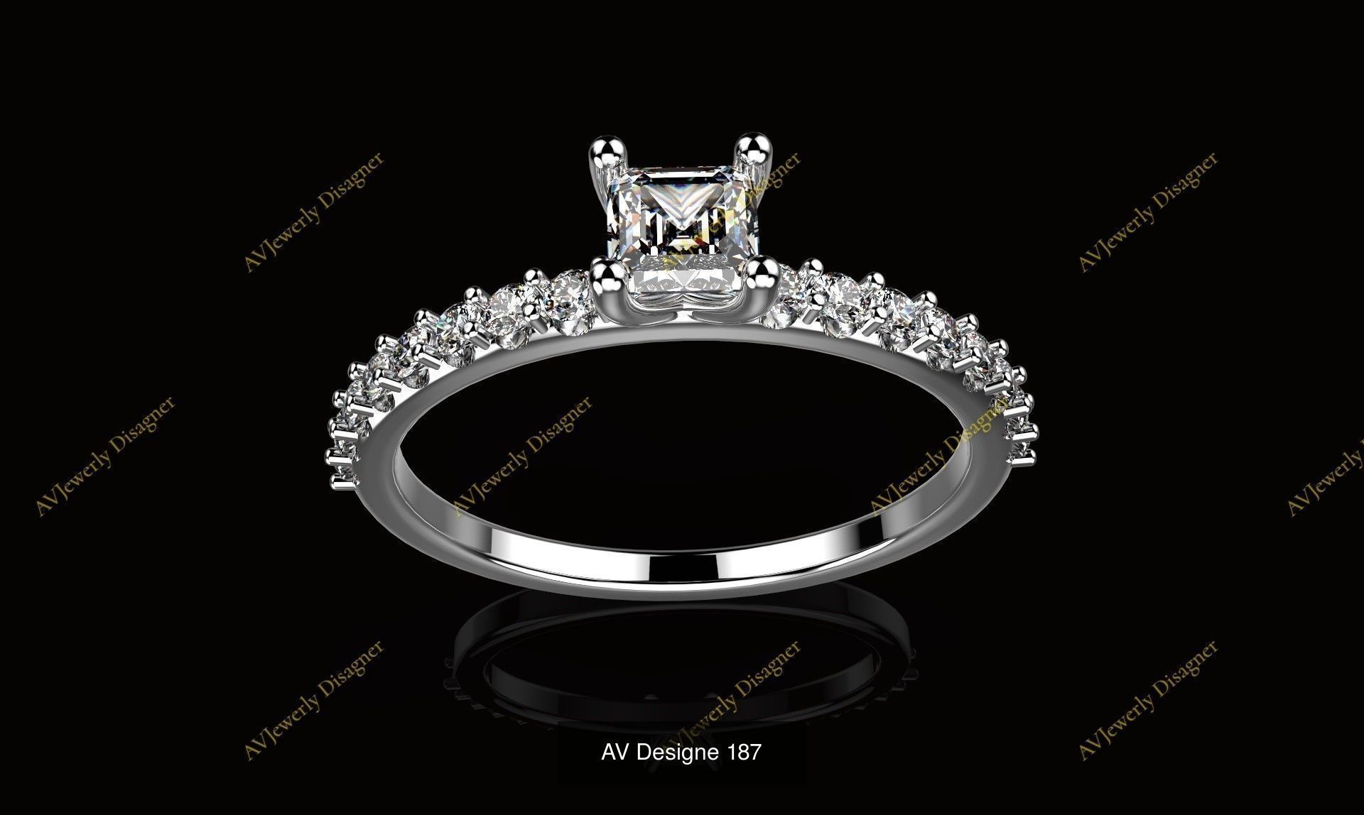 collection of 26 solitaire rings _17