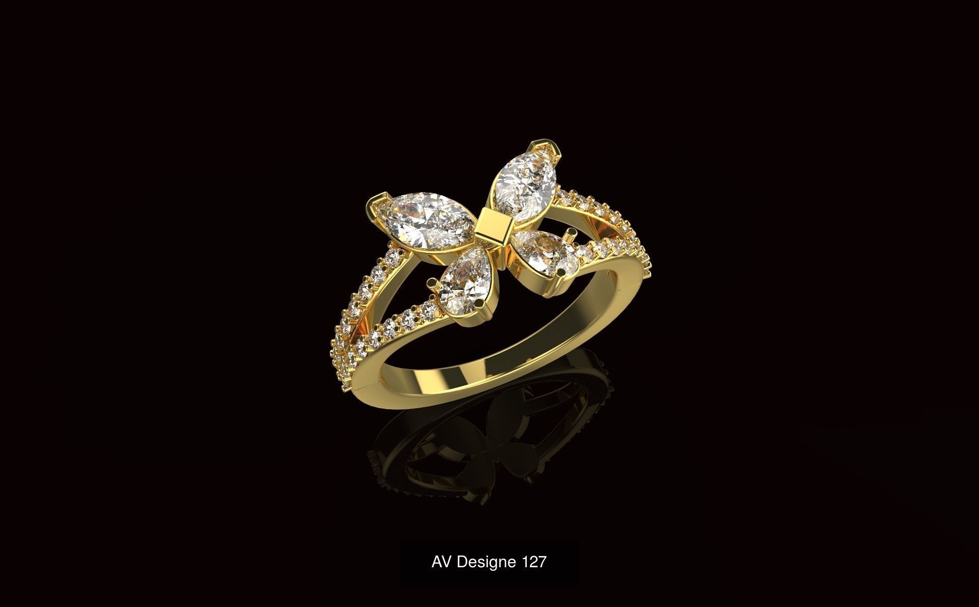collection of 26 solitaire rings _10