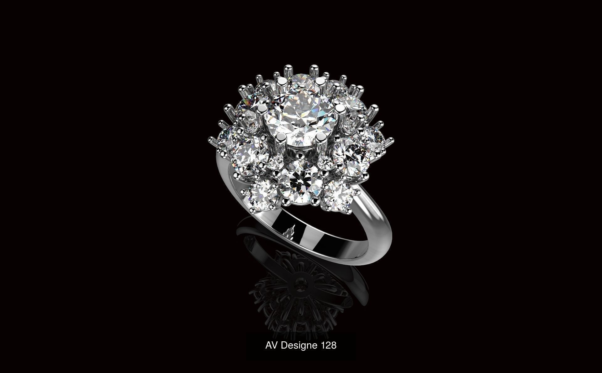 collection of 26 solitaire rings _11