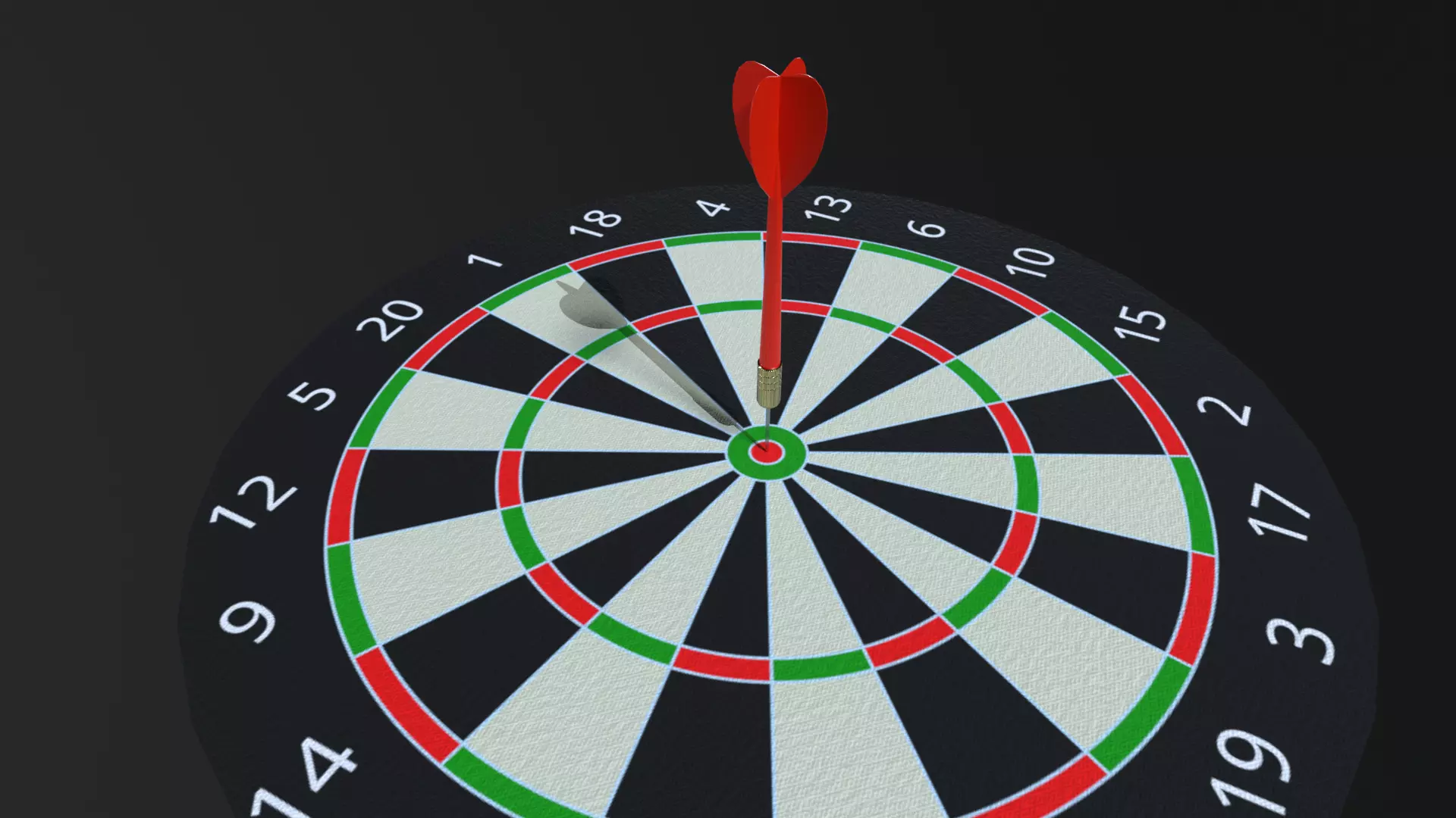 Dart Game-Ready Free low-poly 3D model