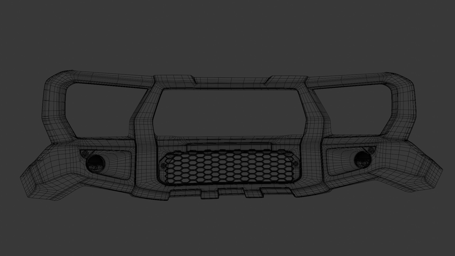 BUMPER FRONT ARB SPARTANBAR MY22 3D model_10