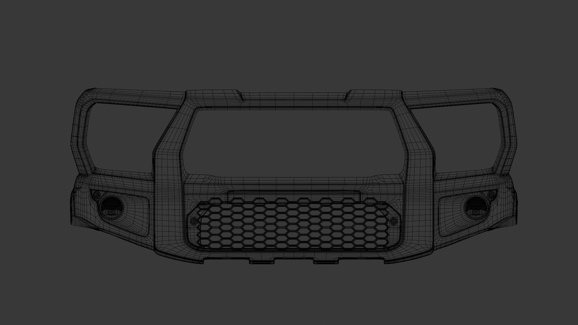BUMPER FRONT ARB SPARTANBAR MY22 3D model_5