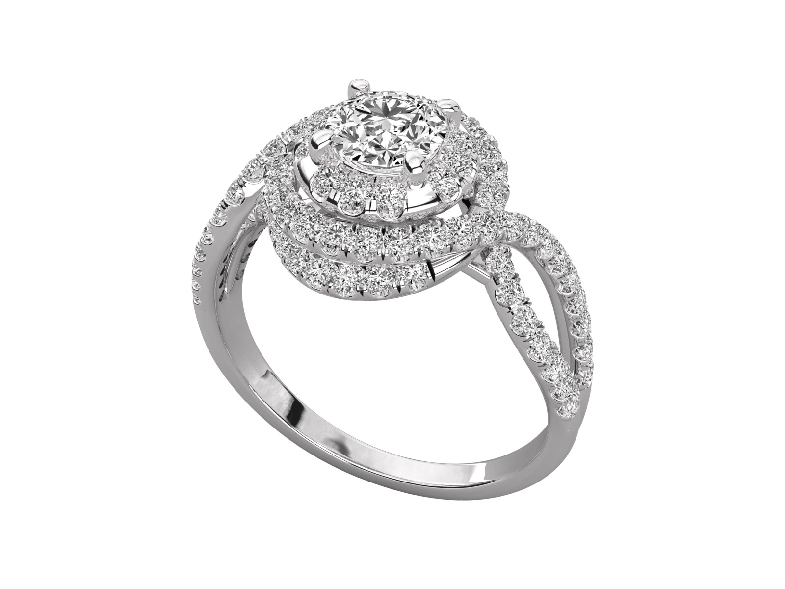 halo engagement ring 3D print model_13