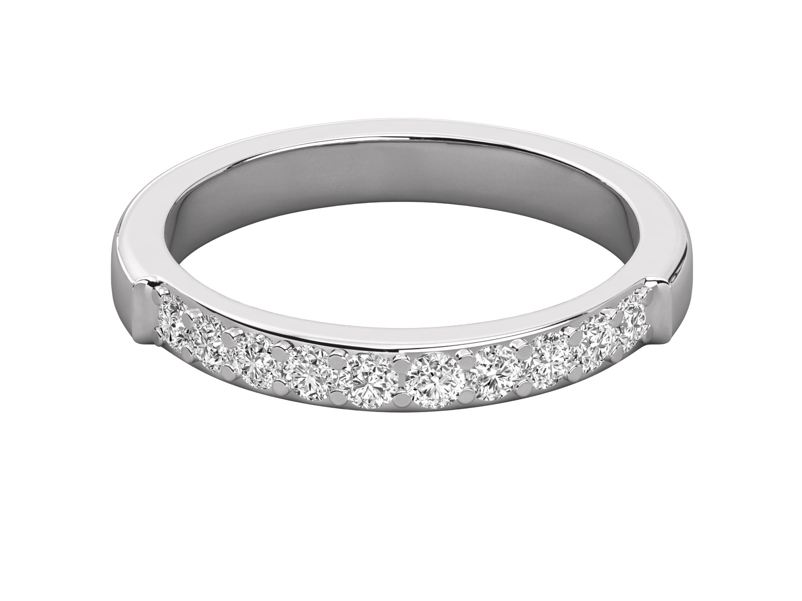 eternity wedding ring band 3D print model_15