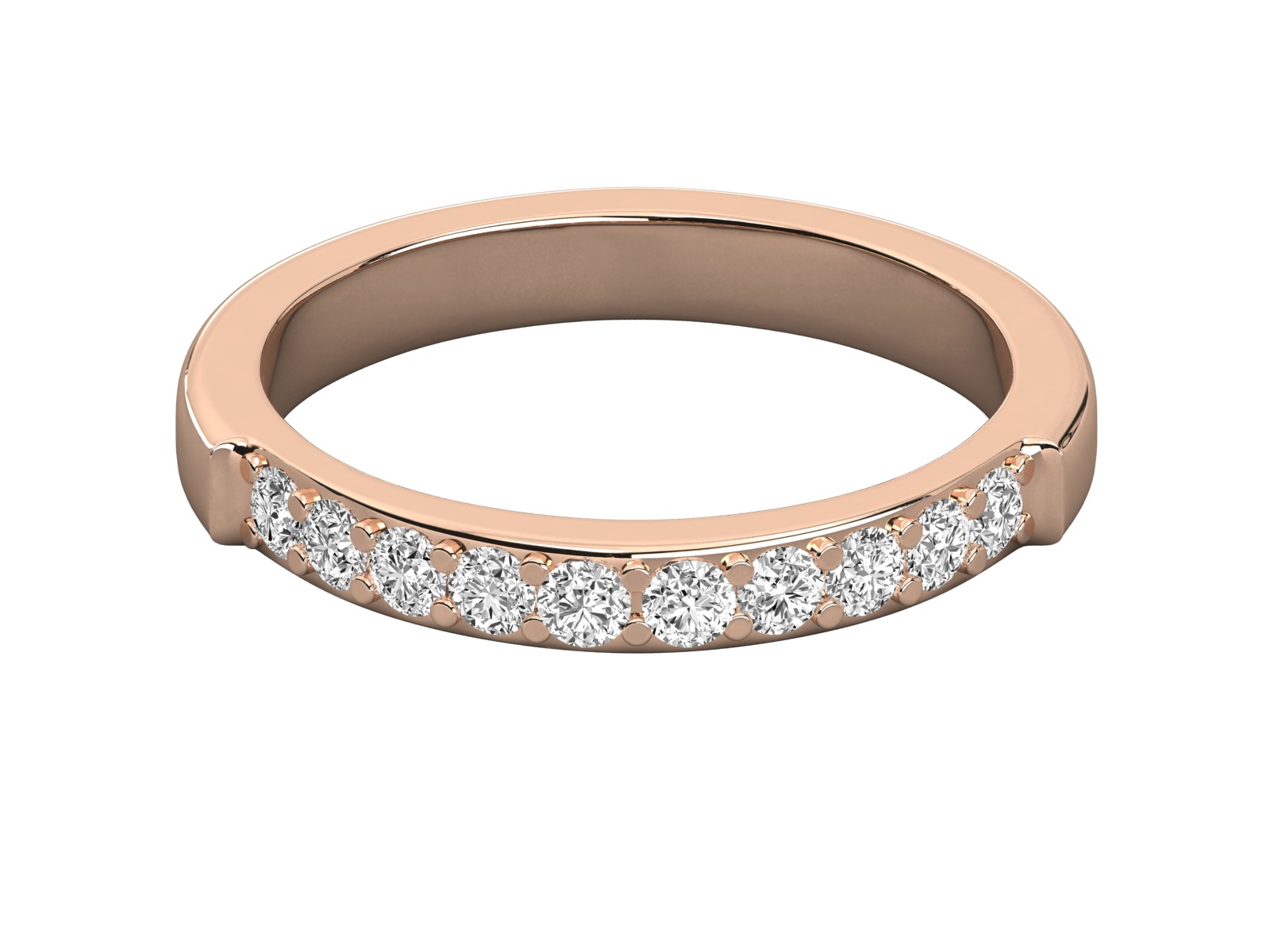 eternity wedding ring band 3D print model_10