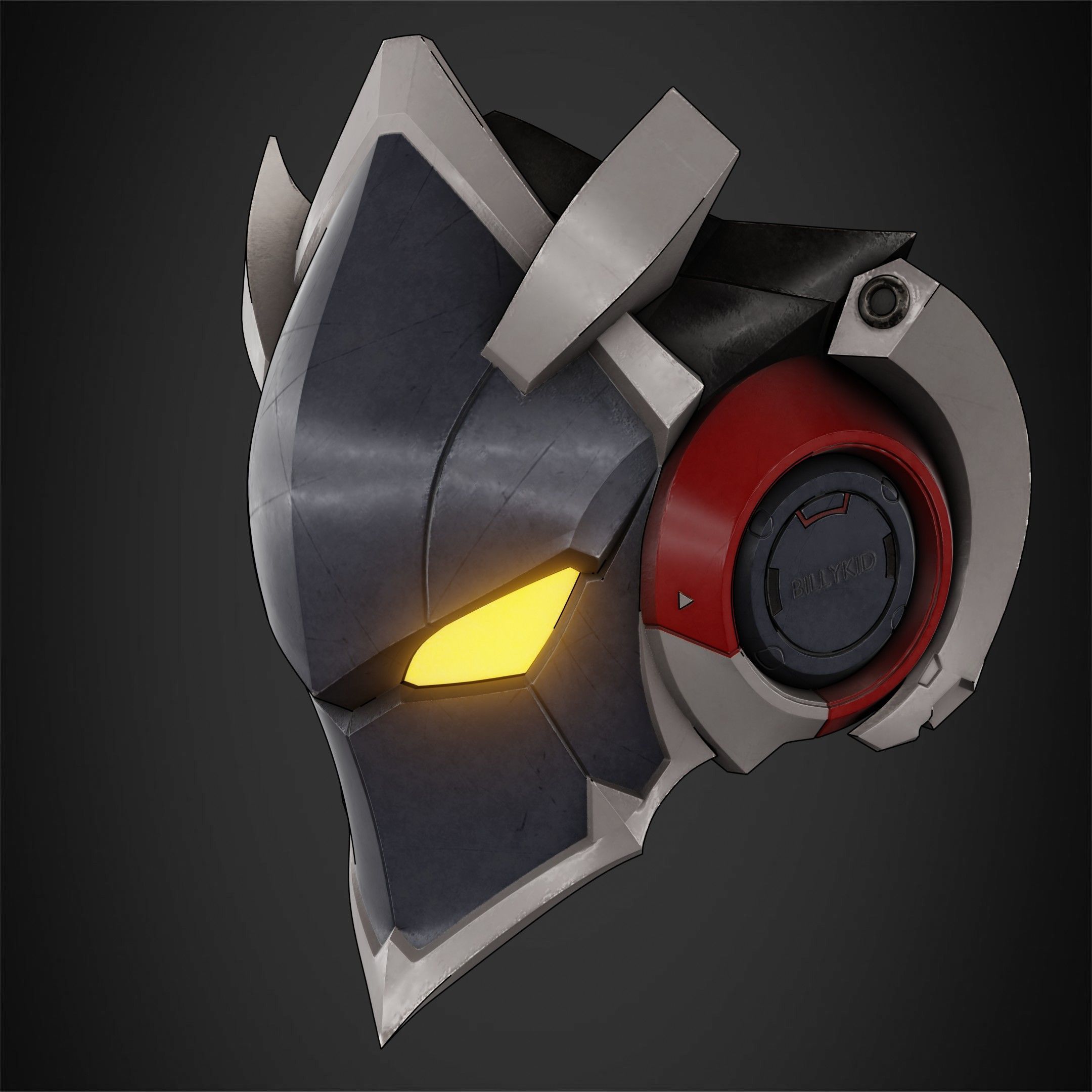 Zenless Zone Zero Billy Kid Mask for Cosplay 3D print model_4