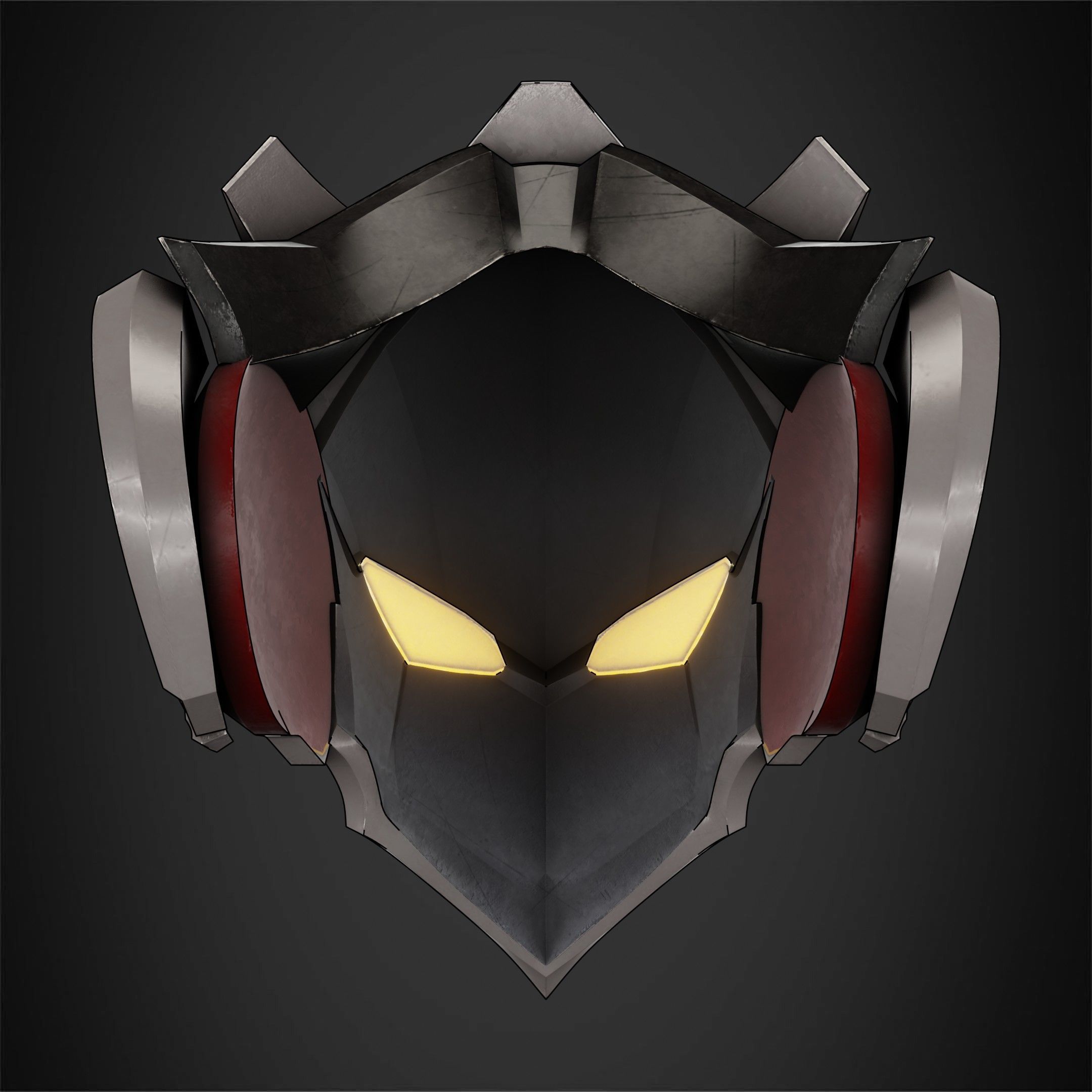 Zenless Zone Zero Billy Kid Mask for Cosplay 3D print model_7