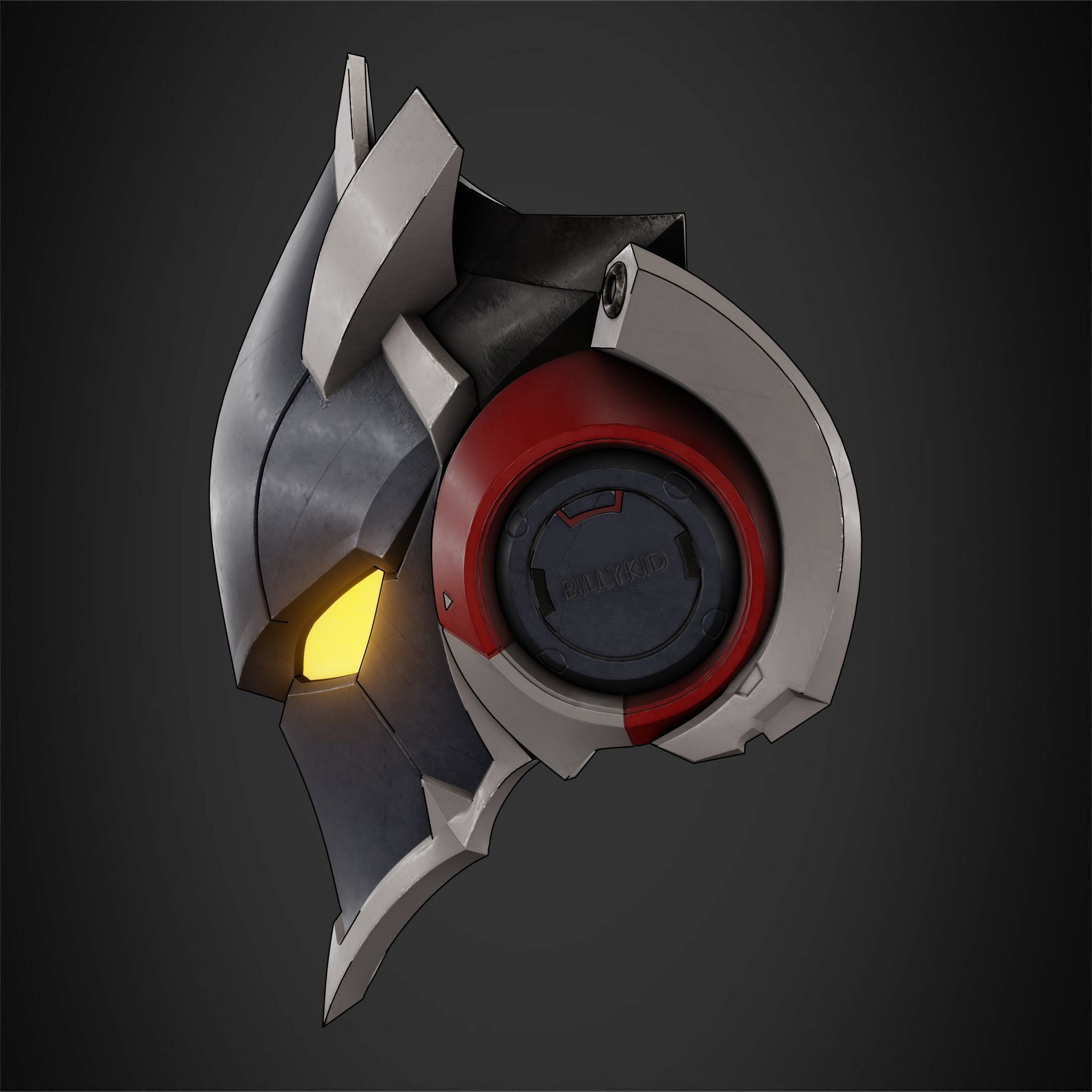 Zenless Zone Zero Billy Kid Mask for Cosplay 3D print model_5