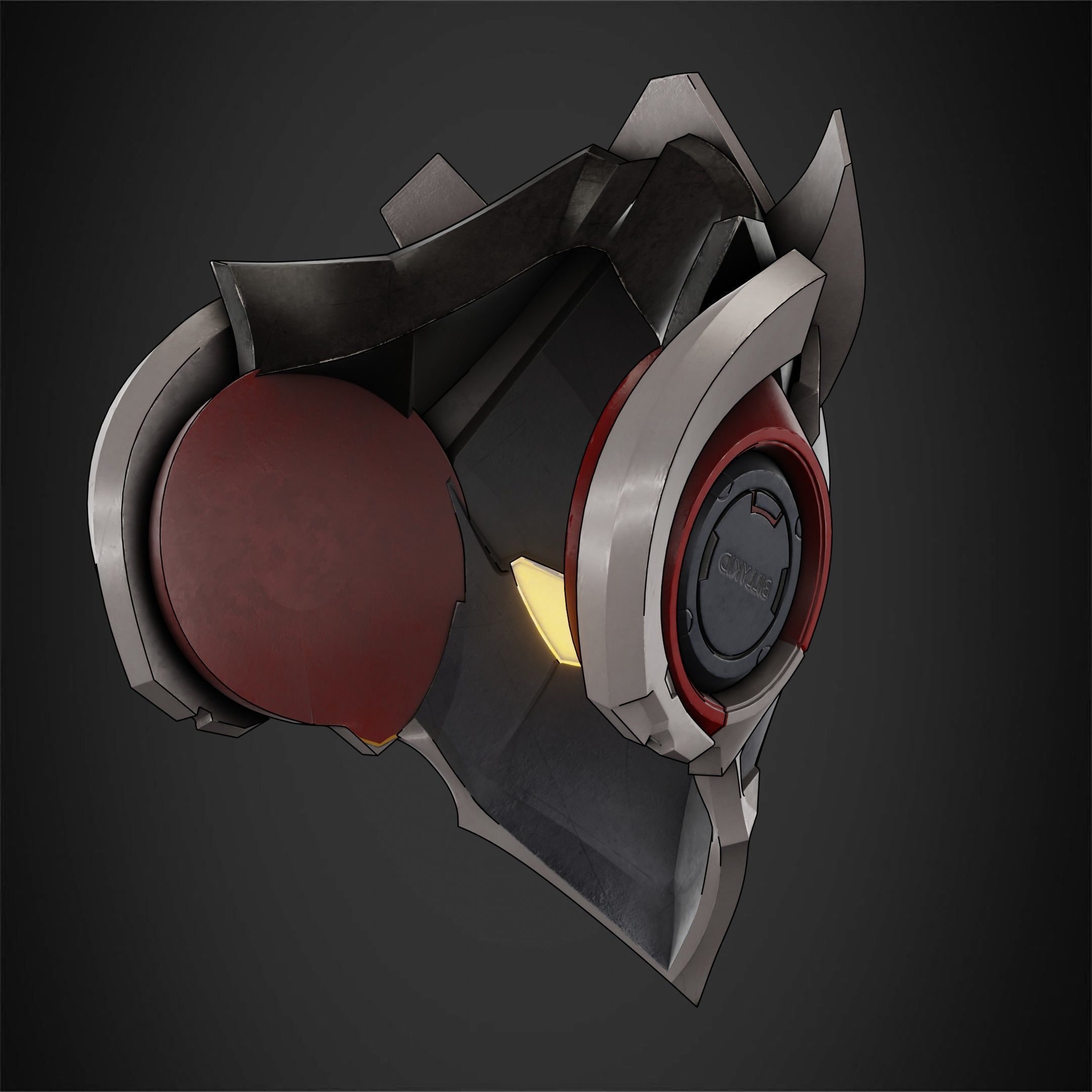 Zenless Zone Zero Billy Kid Mask for Cosplay 3D print model_8