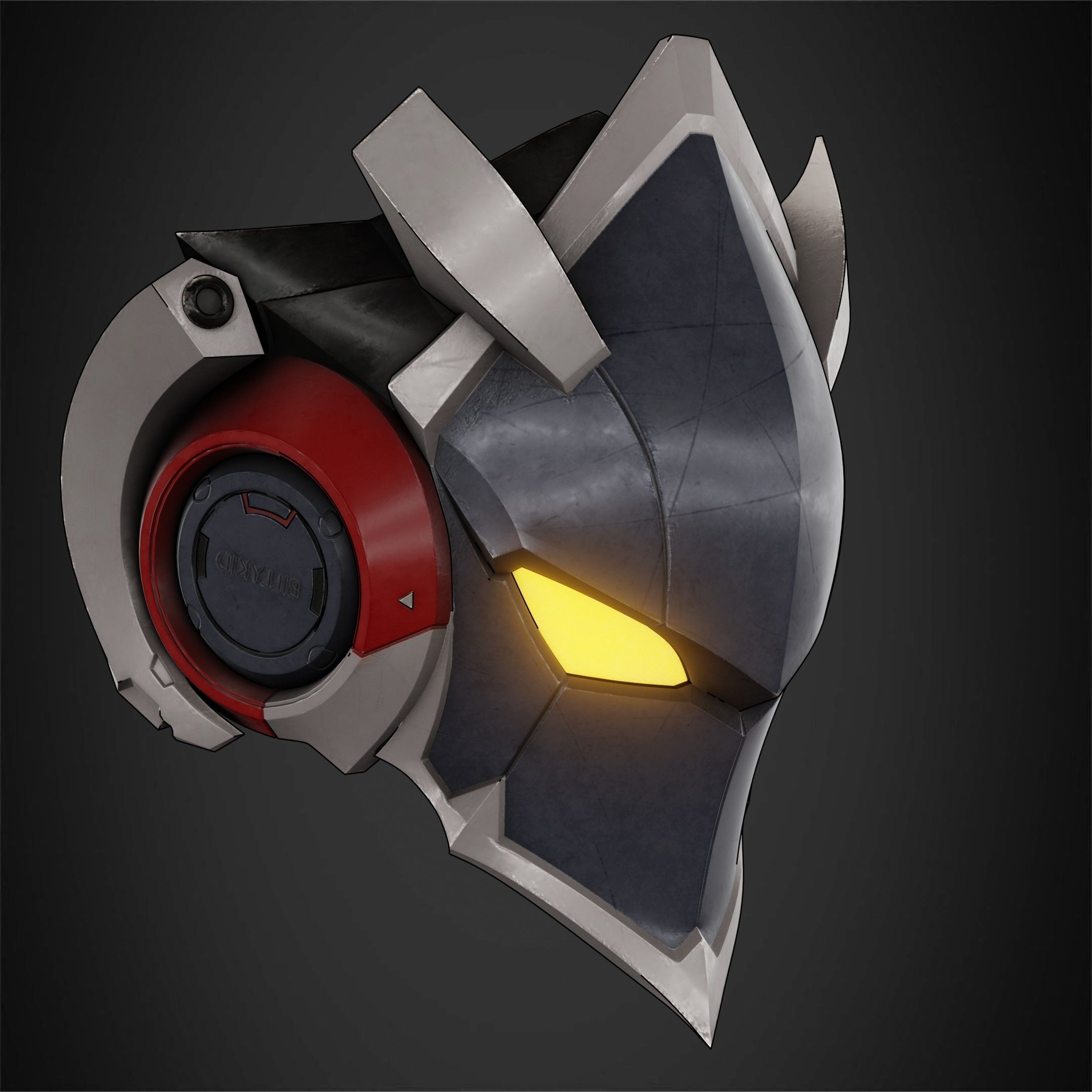 Zenless Zone Zero Billy Kid Mask for Cosplay 3D print model_10