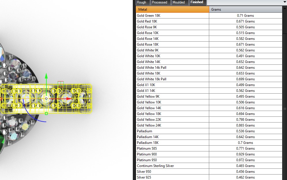 hiphop bracelet chain 3D print model_10