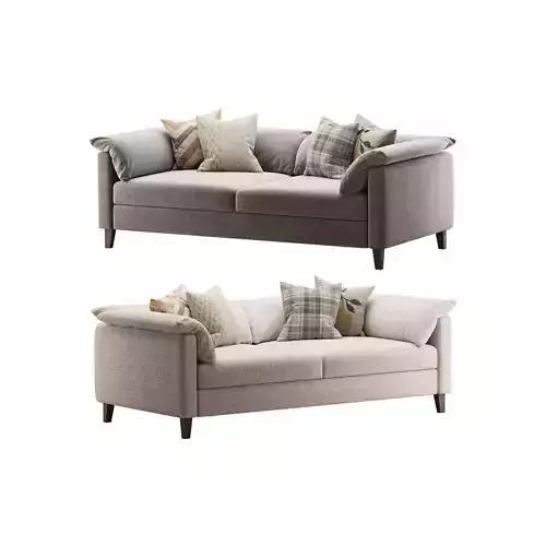 Brera double sofa