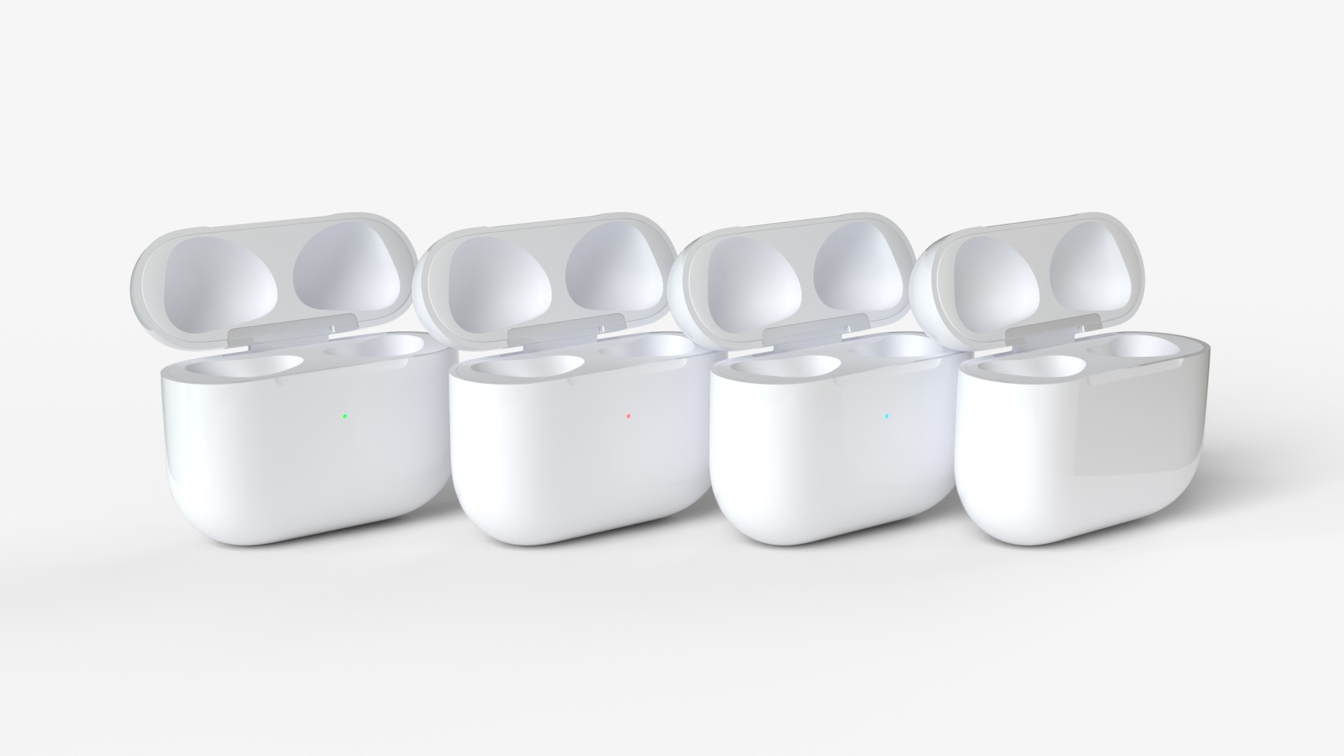 Apple  AirPods 2024  3D model_8