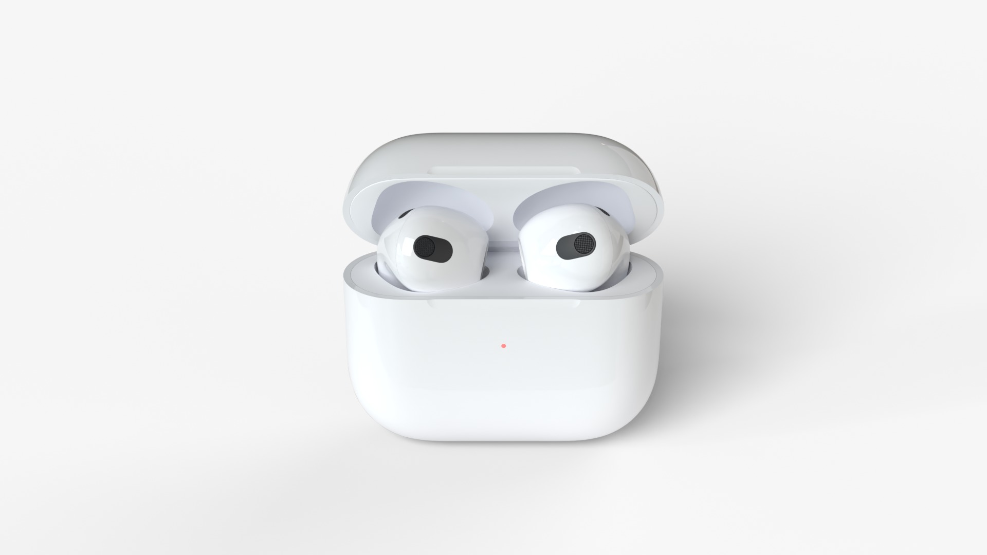 Apple  AirPods 2024  3D model_9