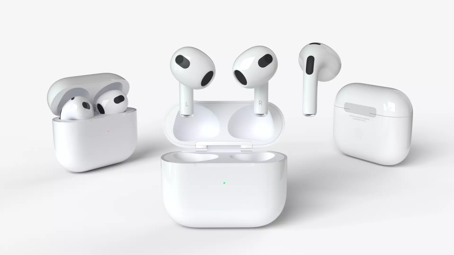 Apple  AirPods 2024  3D model_0