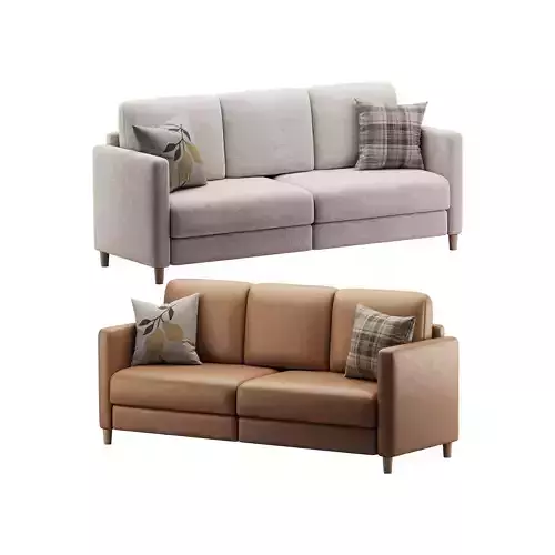 Comfy Teddy Sofa 3D model