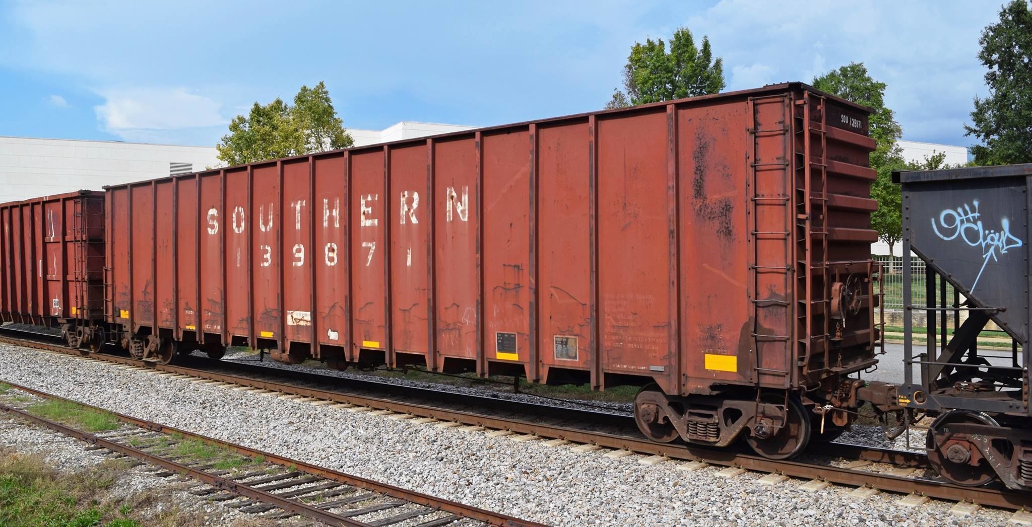 HO Scale Ortner 100-Ton GS51 Woodchip Gondola 3D print model_6