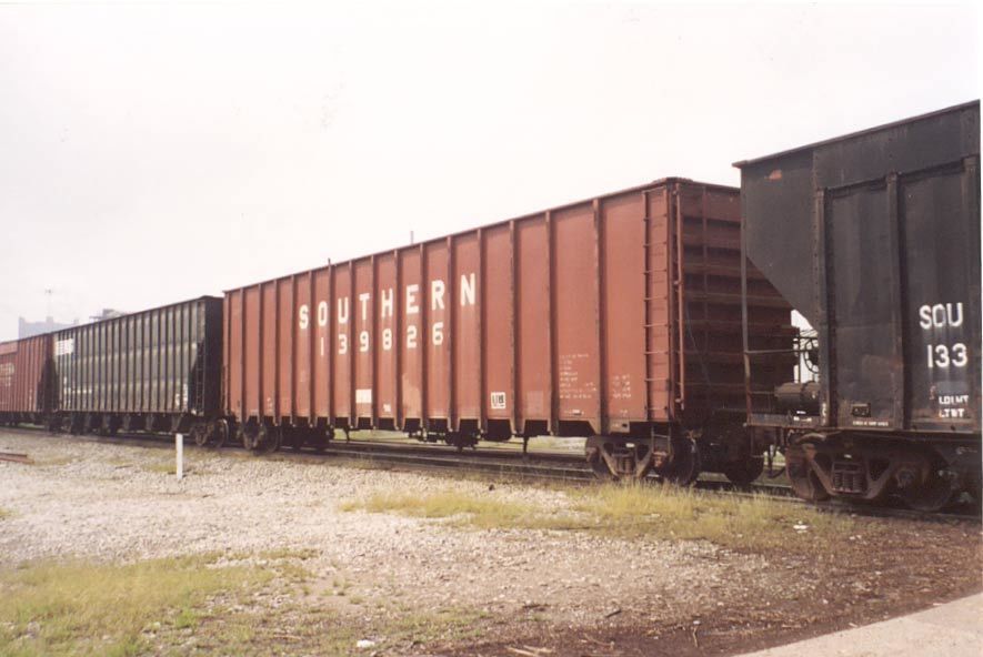 HO Scale Ortner 100-Ton GS51 Woodchip Gondola 3D print model_2