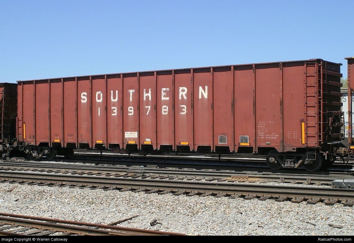 HO Scale Ortner 100-Ton GS51 Woodchip Gondola 3D print model_4