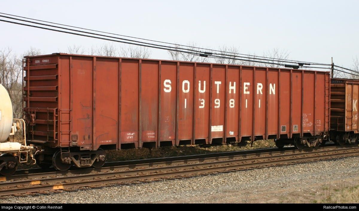 HO Scale Ortner 100-Ton GS51 Woodchip Gondola 3D print model_3