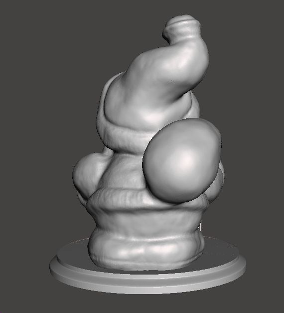 SANTA CLAUS CHRISTMAS VINTAGE FIGURE MODEL STATUE ORNAMENT 3D print model_5