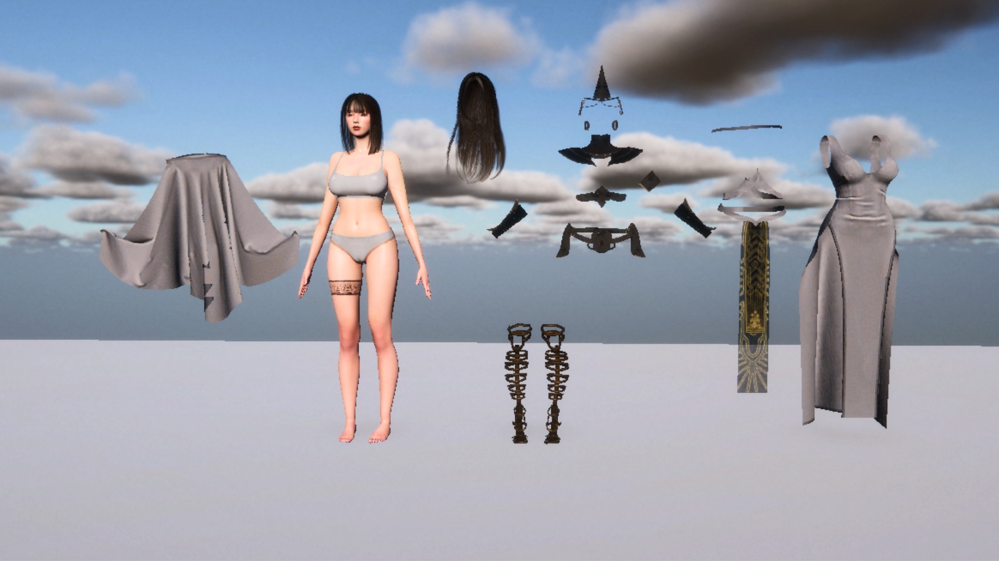 Egyptian Ancient - GameReady Low-poly 3D model_12