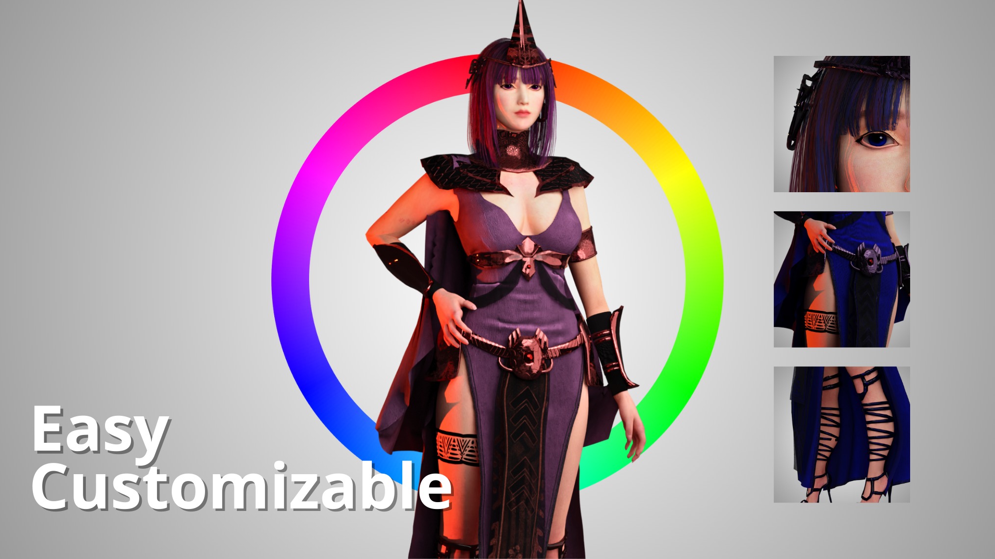 Egyptian Ancient - GameReady Low-poly 3D model_6