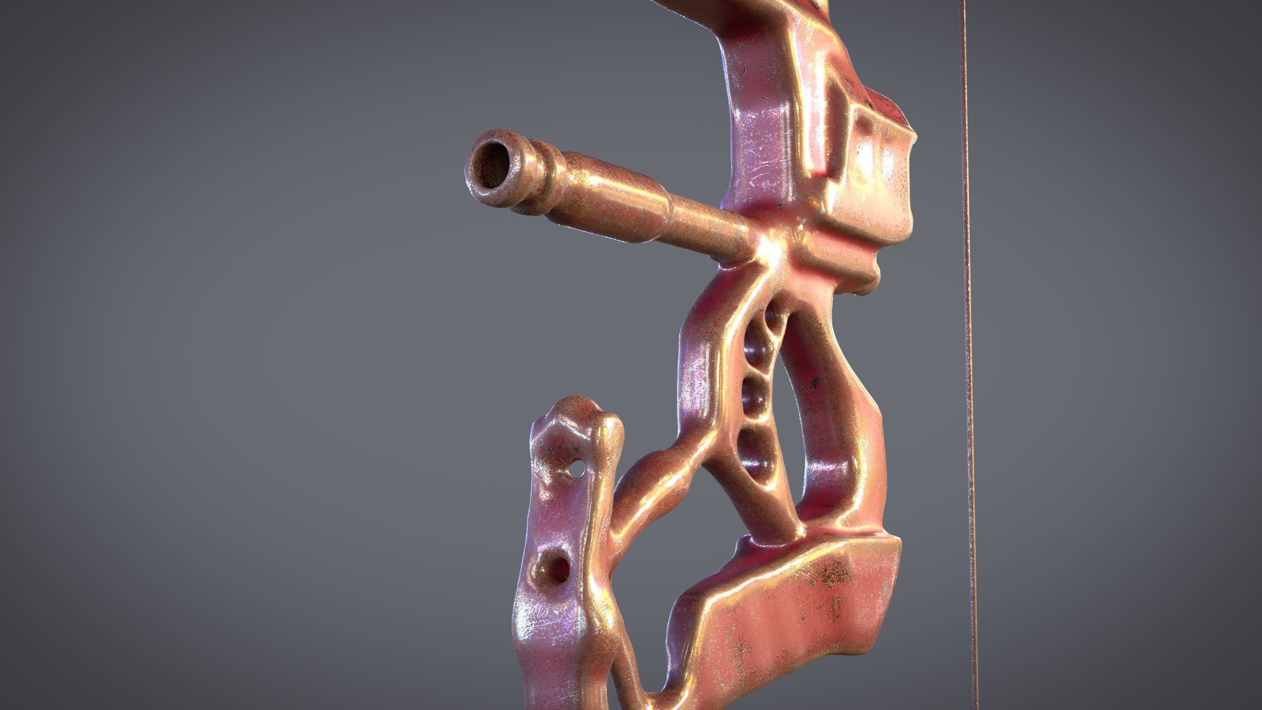 PBR Medieval Arrows Bows Crossbows Pack - 57 Assets 3D model_22
