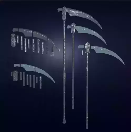 Friedes Great Scythe Dark Souls 3 Life Size