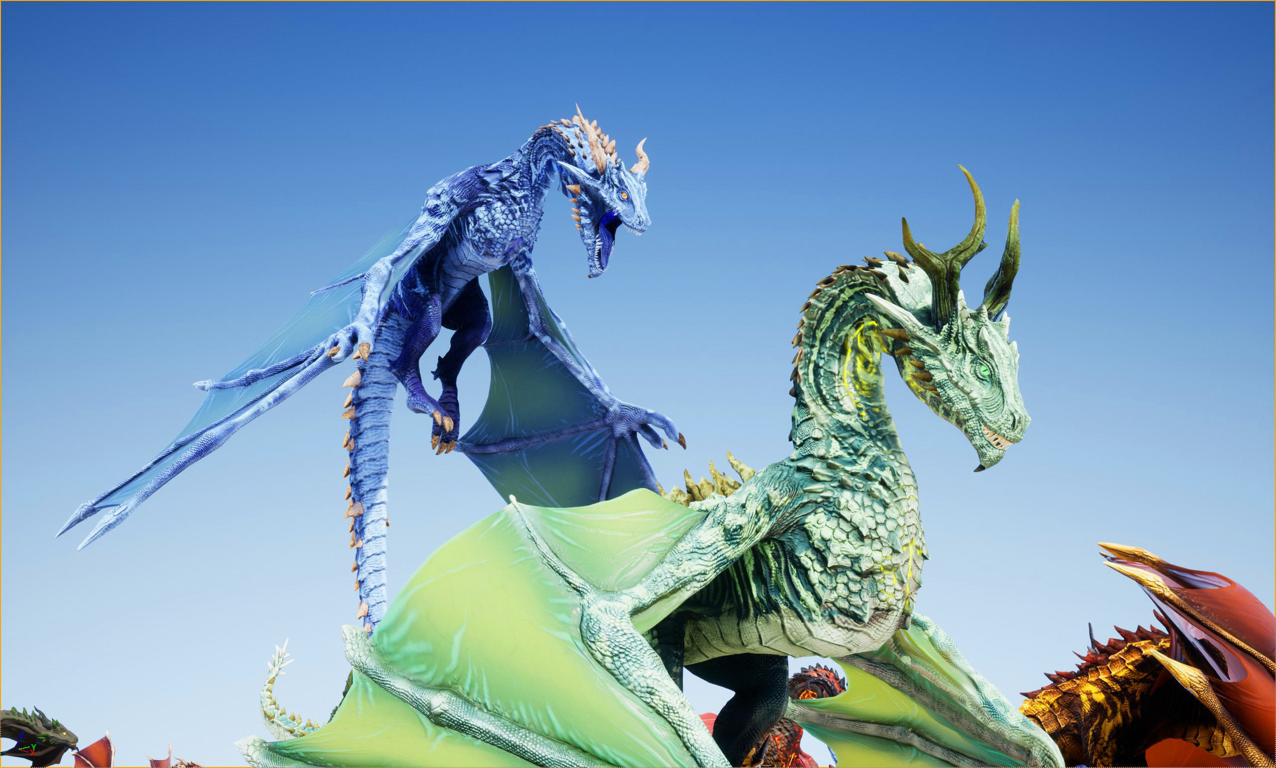 Kuzar the Magnificent Low-poly 3D model_14